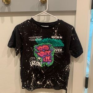 ZARA boys graffiti tee